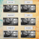 Canoe, Nautical Decor, Lake Tahoe Art, Coastal Wall Art, Above Couch Art, Rustic Art, Panoramic Painting, Framed Canvas Print