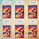 Rattlesnake Sunset, Bold Snake Art, Vibrant Southwest Decor, Wildlife Art, Nature Painting, Canvas Print, Living Room Art