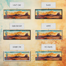 Southwest Wall Art, Framed Canvas Print, Joshua Tree Art, Desert Landscape Painting, Extra Wide Art, Rustic Wall Art, Above Couch Art, Gift Idea