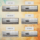 Coastal Wagon, Wabi Sabi Art, Canvas Print, Coastal Landscape Art, Rustic Wall Art, Extra Wide Art, Moody Art, Above Couch Art