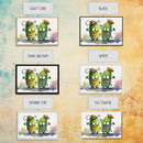 Goofy Pickle Art, Cute Pickle Cartoon Wall Art, Framed Canvas Print, Wild West Pickles, Funny Art, Funny Decor