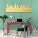 Houston Skyline Metal Wall Art – Texas City Urban Home & Office Decor