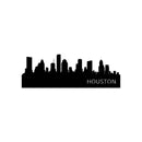 Houston Skyline Metal Wall Art – Texas City Urban Home & Office Decor