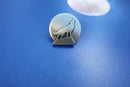 Howling Wolf Lapel Pin