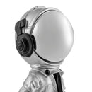 Hubble takes the Stars //Astronaut- Sculpture // Black & Silver