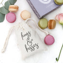 Hugs and Kisses Wedding Favor Bags, 6-Pack