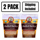 Organic Hulled Barley | 5 lb | Pack of 2 | Non-GMO | Shipping Included | Grain Place Foods