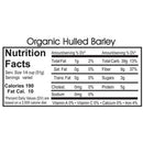 Organic Hulled Barley | 5 lb | Pack of 2 | Non-GMO | Shipping Included | Grain Place Foods