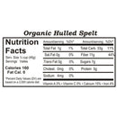 Organic Hulled Spelt | 2 lb | Pack of 2 | Non-GMO | Grain Place Foods
