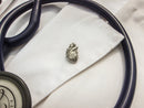 Human Heart Lapel Pin