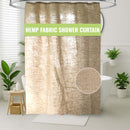 Hemp Shower Curtain – Bath, Tub + Stall Sizes – Made in USA