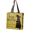 I Like Big Mutts And I Cannot Lie Market Tote Bag | 15.50" x 15.25" x 6"