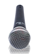 Studio Recording Microphones with Clips (5 Pack) by FAT TOAD - Vocal Handheld, Unidirectional Wired Mic - Cardioid Dynamic Singing Microphone