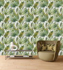 Green Exotic Plants Wallpaper
