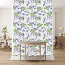 Voguish Little Purple Flowers Wallpaper Vogue