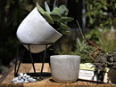 Bell Curve Concrete Planter By Plantatorem
