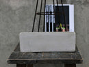 Low & Mid Rectangular Concrete Planter By Plantatorem