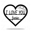 I Love You Monogram