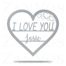 I Love You Monogram