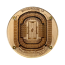Baton Rouge, Louisiana Coaster Art (Tiger Stadium)