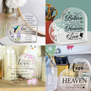 Gift Bundle - Serenity Memorial Wind Chimes - Memorial Heart Included 32”