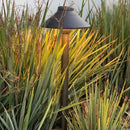 PLB02 Clear Lens Outdoor Garden Pathway Light | Low Voltage Brass Path Light