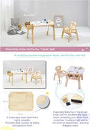 mesasilla Kids Activities Table Set with Animals - Includes Chair