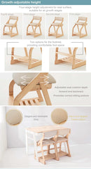 Calla Adjustable Chair - Easy-Clean Fabric, 4 Heights