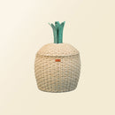 Pineapple Rattan Storage Basket Natural - Large