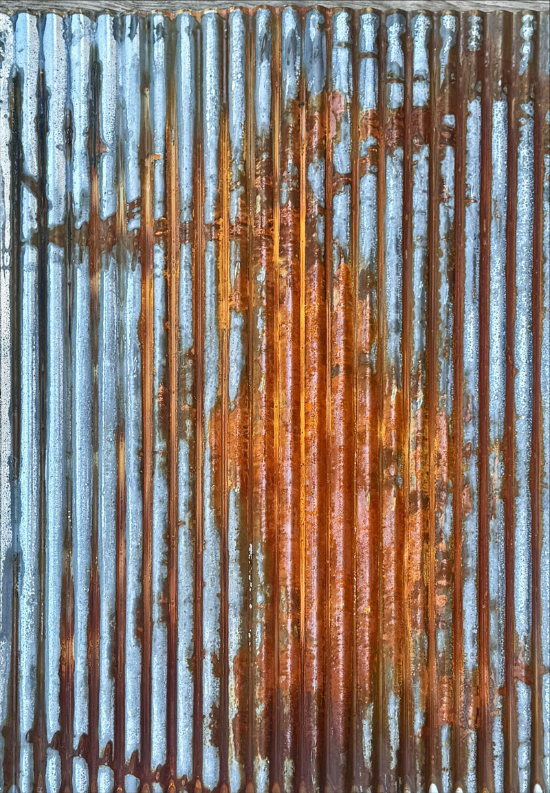 Colorado Corrugated Metal Wainscoting