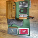 Tactical Tissue: Morale Patch compatible Ripstop stitched hank with covert storage pocket.