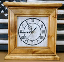 "Peacemaker” Wooden Gun Concealment Clock