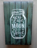 Moon To My Shine Hidden gun storage sign
