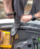 First Responder Strap - Police LEO backup duty gear w/ light, cuff key, seatbelt cutter, compass.