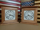 "Peacemaker” Wooden Gun Concealment Clock