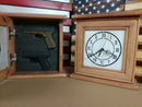 "Peacemaker” Wooden Gun Concealment Clock