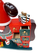 Santa's Wooden Horse Advent Calendar Wizardi F07M6-16