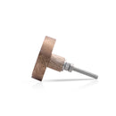 Mascot Hardware Thunder Crack 1-7/10 in. Wooden Round Knob (Pack of 10)
