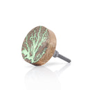 Mascot Hardware Thunder Crack 1-7/10 in. Wooden Round Knob (Pack of 10)