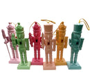 Christmas Nutcracker Set. Wizardi Classic Wooden Festive Decoration F07M14-11-N01616