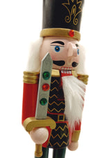 The Swordsman. Classic Wooden Nutcracker Decoration by Wizardi F07M14-38-N01724A