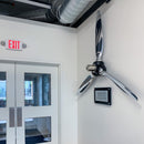 3-Bladed McCauley Mirror High Polished Airplane Propeller Wall Sculpture