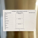 Weekly Wellness Planner