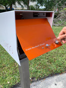 The Original UptownBox in ARCTIC WHITE - Modern Mailbox