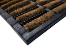 Coconut Natural Coir 24'' x 16'' Non-Slip Indoor/Outdoor Mat