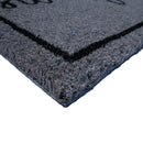 Welcome'' Home'' Hello'' Rubber Non-Slip 30'' x 10'' Indoor Outdoor Doormat