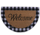 Welcome Natural Coir Non Slip 28 in. x 18 in. Indoor Outdoor Doormat