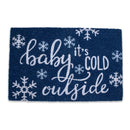 Baby It's Cold Outside Collection 28 in. x 18 in. Non Slip Indoor Outdoor Doormat
