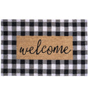 Welcome Natural Coir Non Slip 28 in. x 18 in. Indoor Outdoor Doormat