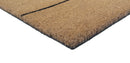 Hey There Natural Coir Fiber Doormat, Anti-Slip PVC Mat Back 28" x 18"